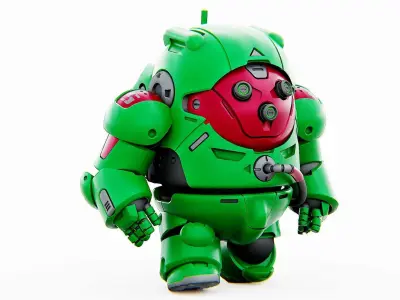 AMONG US CHARACTER-D  Rigged for Unreal Engine - Unity - MIXAMO  3D model