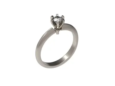 Soliter ring 3D print model Free 3D print model