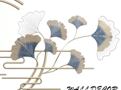 Wall decor 3D model 17