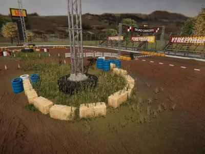 Reckless Race Track Pack 2 Low-poly 3D model