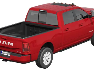 RAM 2500 Heavy Duty Laramie 2025 3D model