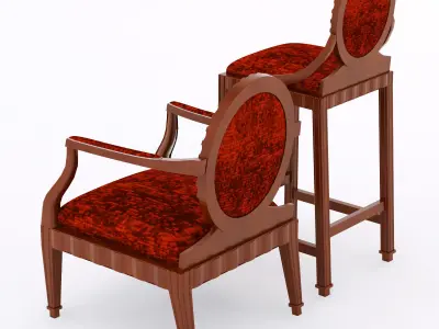 MORELLO GIANPAOLO chairs 3D model