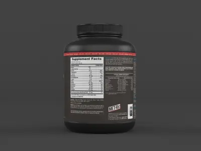 Protein Powder Collection 3D model