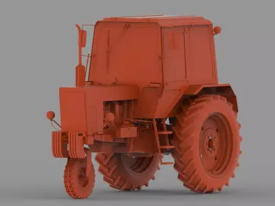 MTZ 80X 3D print model