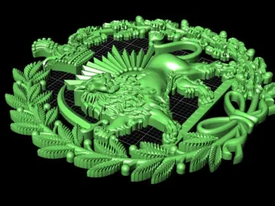 PAHLAVI dynasty  3D print model