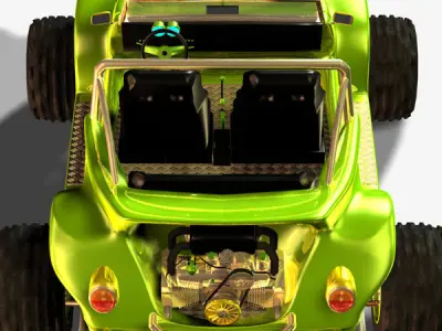 Sand Buggy 3D model