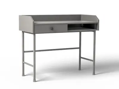 HAUGA - desk 3D model