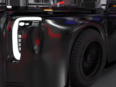 Concept Car 3D model by Round-Square from CGTrader