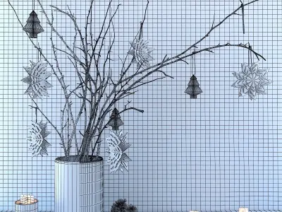 HM - Glass Vase  - Gaga 3D model