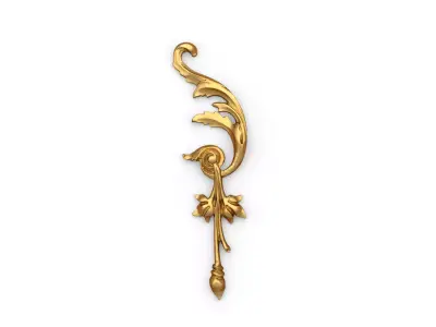 Classic decor ornament carved 30 3D model