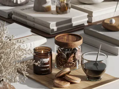 decorative set36 3D model