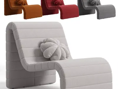 Zurich Occasional Chair 3D model