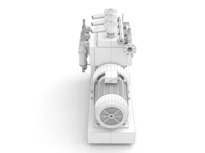 Marine Compressor 3D model