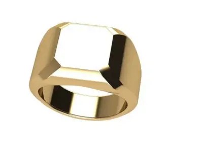 Signet Ring 3D print model buy