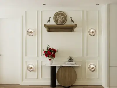  Luxury Living Room model  3D model