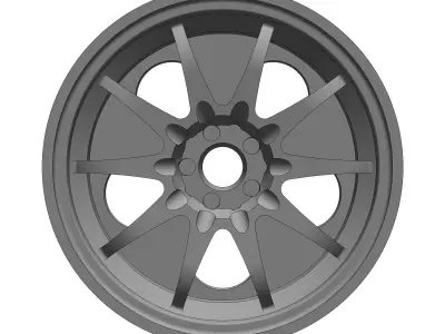 Volk Rays CE28N 164 RIMS FOR HOTWHEELS 3D print model 3D print model