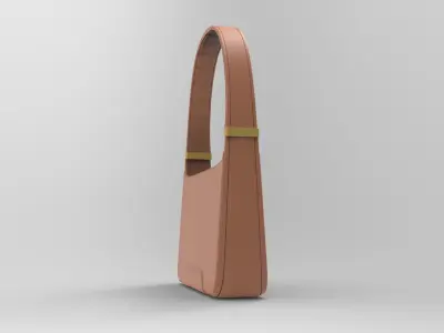 Thomas Shoulder Bag Low-poly 3D model