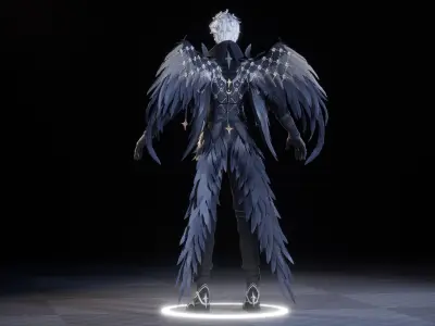 LUCIFER 3D MODEL Low-poly 3D model