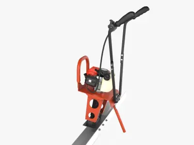 Vibratory Screed 3D model