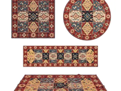 Rugs No 276 Low-poly 3D model