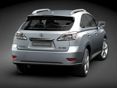 Lexus RX350 3D model