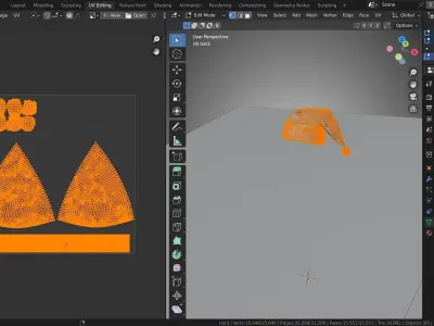 SANTA CLAUS HAT  Free 3D model