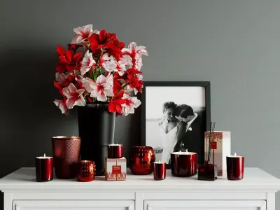 Decorative set 05 3D model