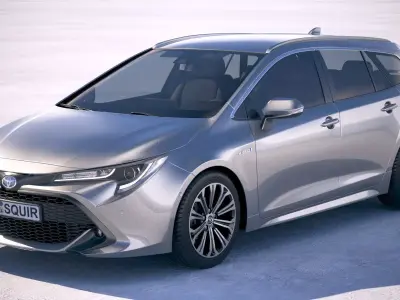 Toyota Corolla Touring Sports 2019 3D model