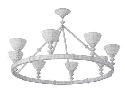 Stephen Antonson Hilary Chandelier 3D model
