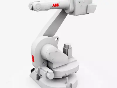 ABB Industry Robot IRB 1600 3D model