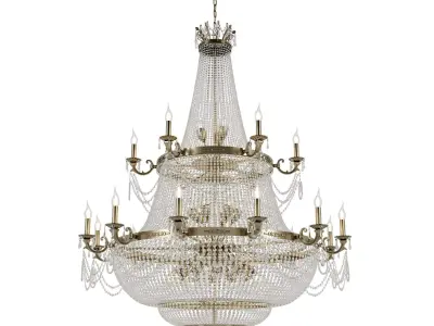 Chandelier Lodi E 1718200 G  3D model