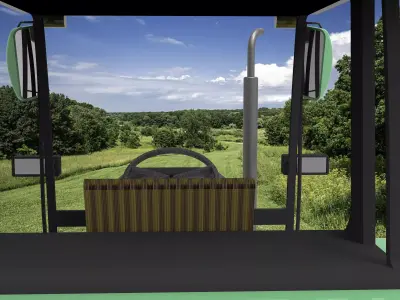 Tractor 3D print model