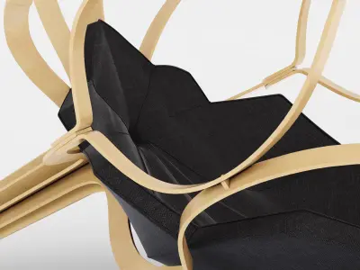 Bourgogne Chair by Mikael Ling 3D model