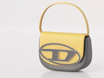 DIESEL MINI-BAG FOR SECONDLIFE Low-poly 3D model