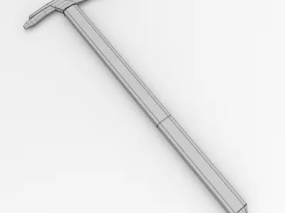 Ice Axe 3D model