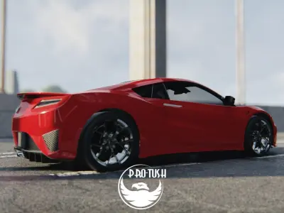  Honda NSX 2017 3D model