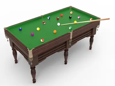 Billiard Table 3D model