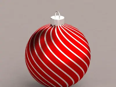 Christmas ball 3D model get