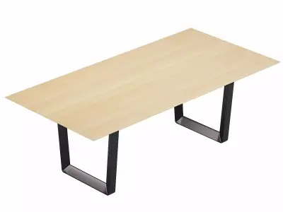 Vilhenna II chair and Bolero table 3D model