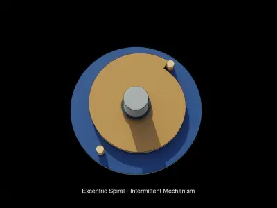 Intermittent Motion Mechanisms 3D Model Collection