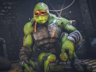 Ninja turtle- The Last Ronin Low-poly 3D model