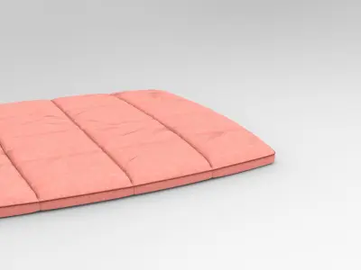 Kuye Mattress Low-poly 3D model