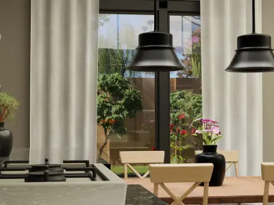 Modern House 3D model 14