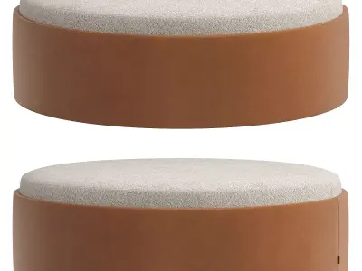 Jason big pouf 3D model