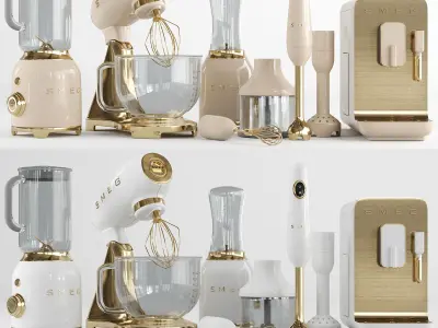 Collection smeg 3 3D model