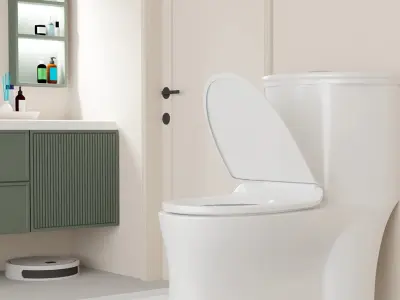 SWIM and SABBIA Bathroom Seats  Free 3D model