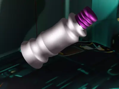 Fantasy Magic Perfume Bottle 3D model