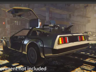 isShe - Kyber Car Low-poly 3D model