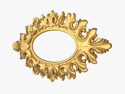 Frame mirror 61 3D print model