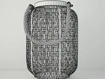 Lanterns by ZARA HOME 3D model 10